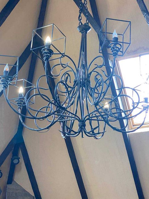 Люстра навісна металева в наявності 2шт по 5000грн