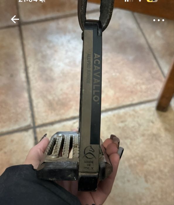 Strzemiona Acavallo Arena Alupro dziecięce