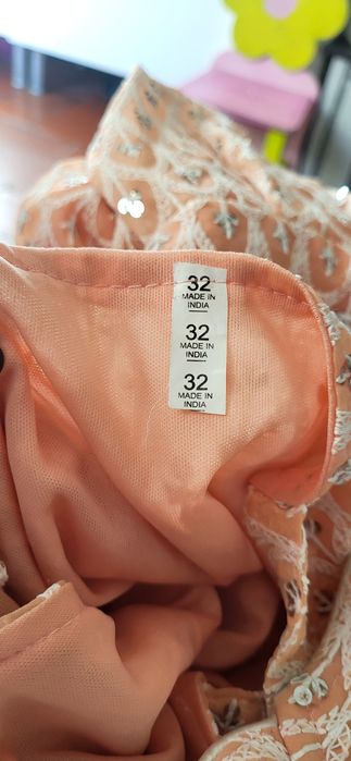Vestido indiano de criança