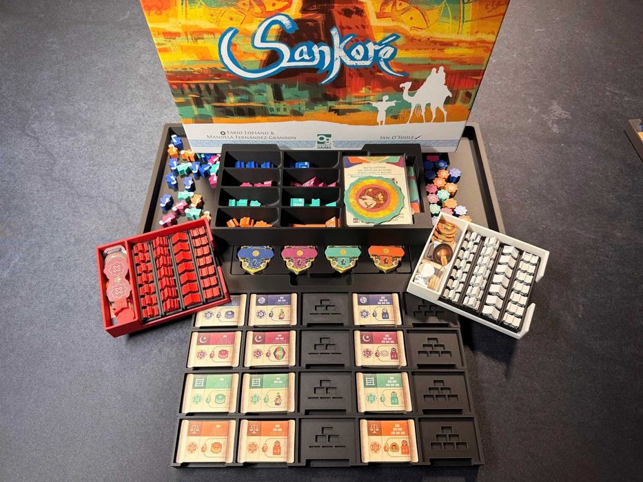 Insert  organizer do gry planszowej Sankore