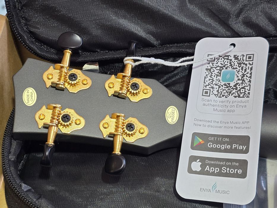 Якісне фірмове Укулеле концертне Enya Nova U/BK