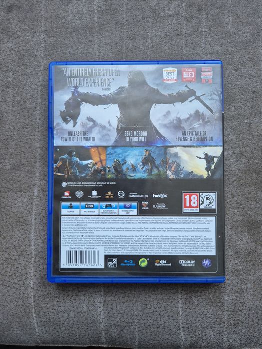 Śródziemie Cień Mordoru Shadow of Mordor PS4 PS5 PL