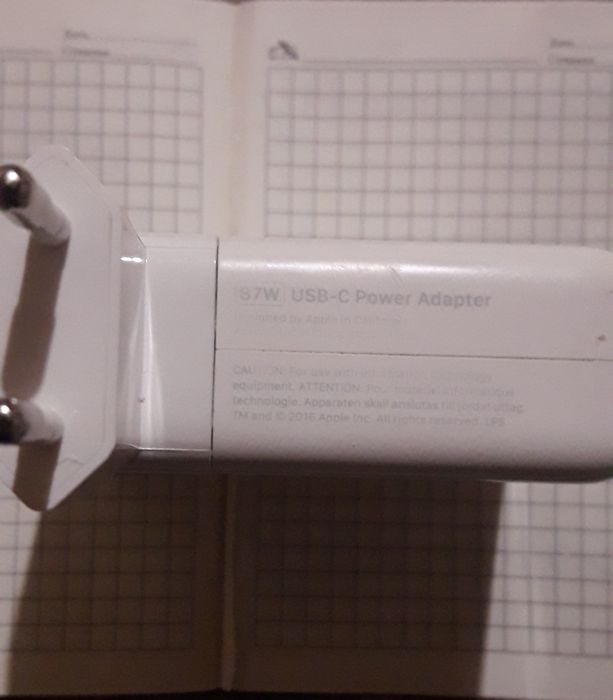 usb-c power adapter apple 87w