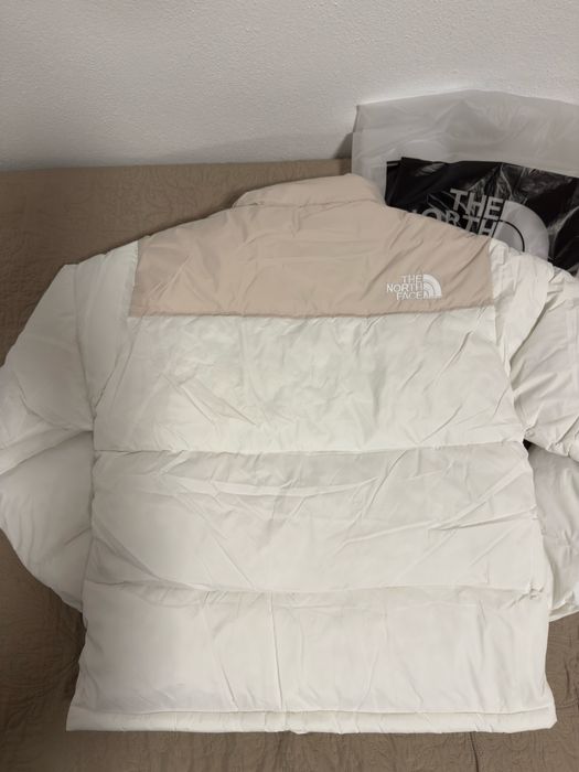 Casaco North Face Bege e Branco L