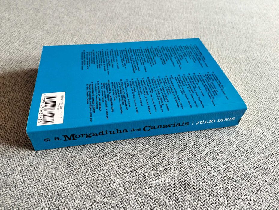 Livro "A morgadinha dos Canaviais" de Júlio Dinis