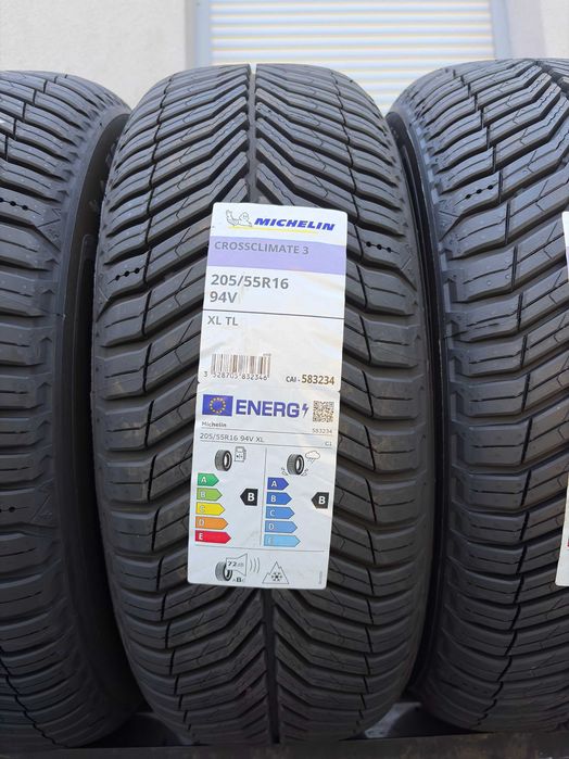 4szt całoroczne 205/55R16 Michelin CrossClimate3 94V 2025 rok!  gwarancja