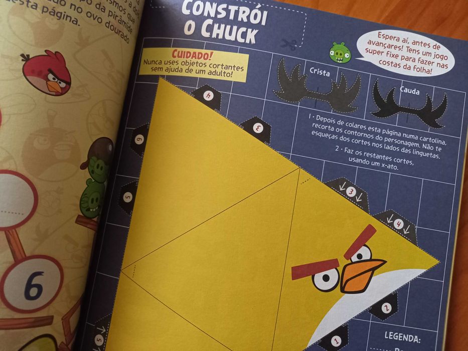 (NOVO, PORTES GRÁTIS) Angry Birds: Megalivro de Atividades