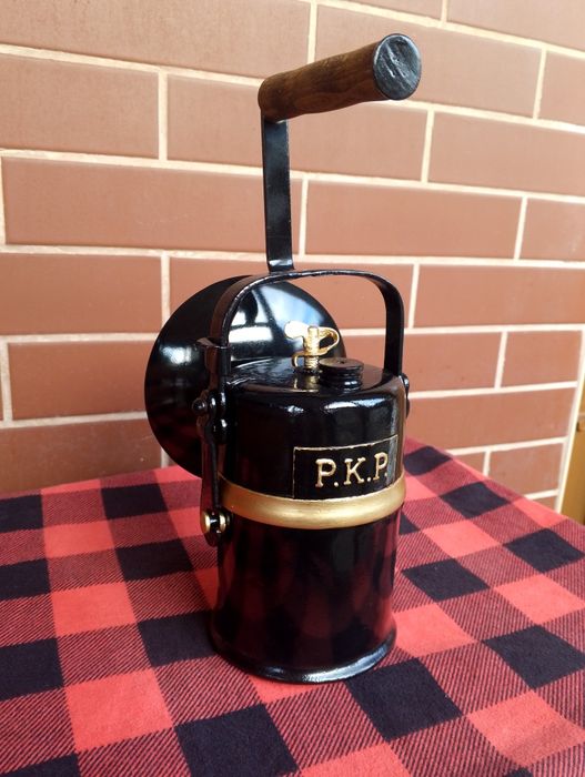 Stara Lampa Karbidowa Kolejowa PKP