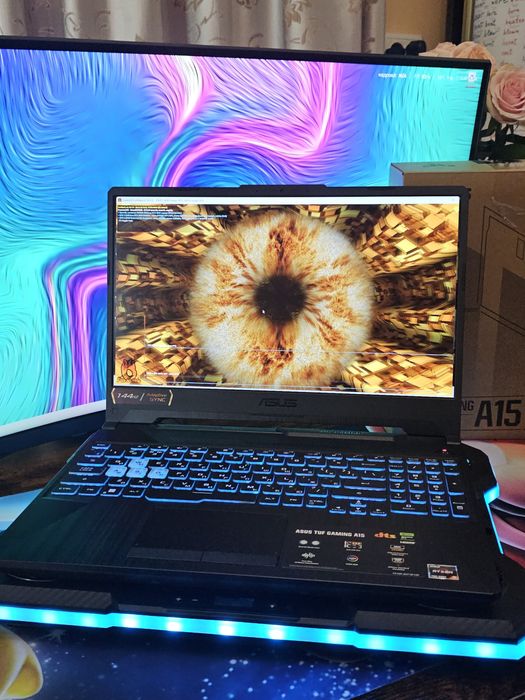 Ігровий ноутбук Asus TUF A15 / RTX 3050 / Ryzen 5 /RAM 16GB / SSD