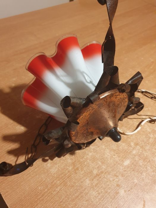 Lampa wisząca prl