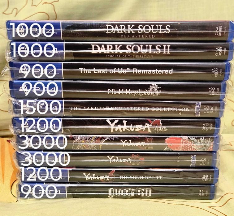Ігри для PS4 з власної колекції