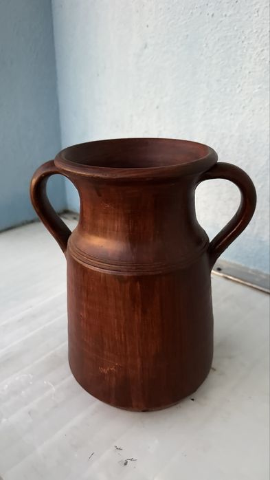 Assador de castanha artesanal  em barro cozido