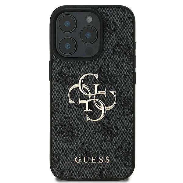 Etui Guess 4G Big Logo na iPhone 16 Pro - czarne