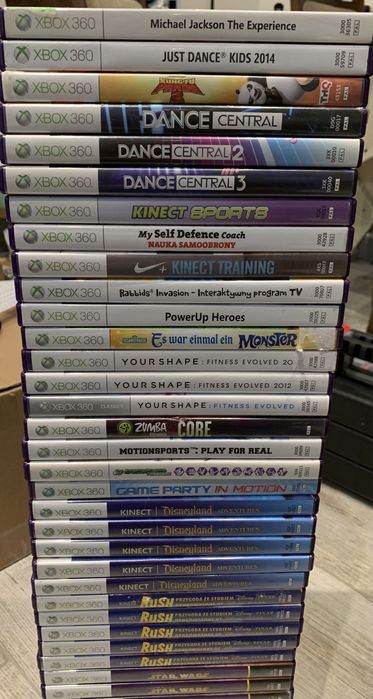 Gry Xbox 360 - Kinect (Mozliwość wymiany)