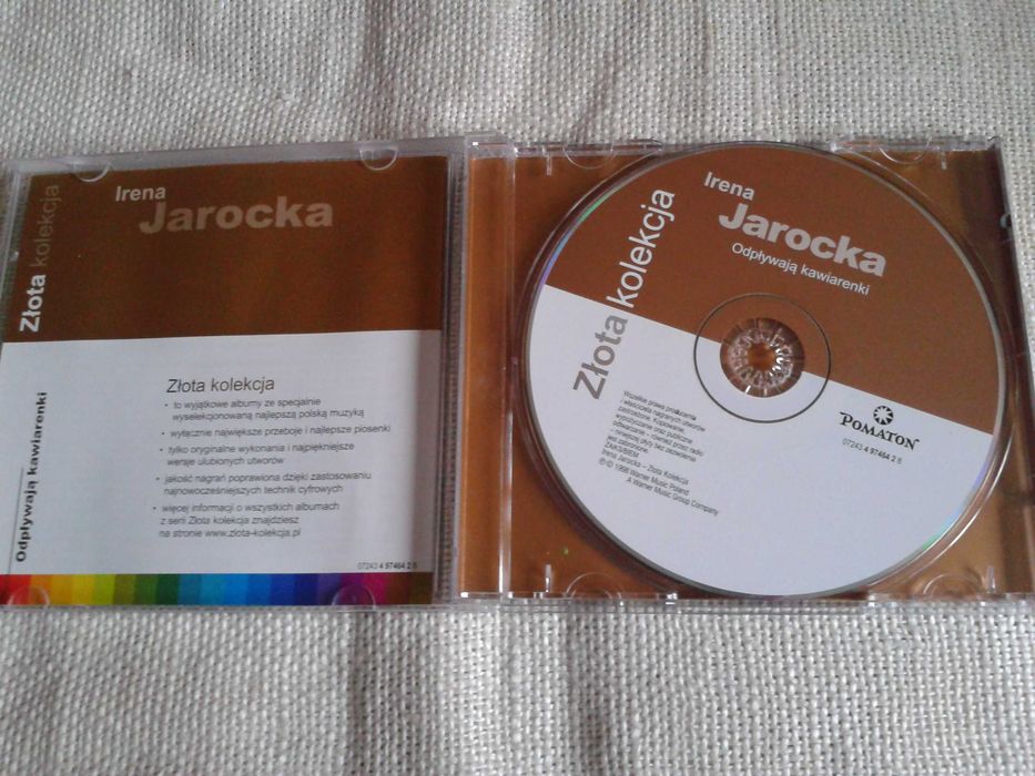 Irena Jarocka - Złota Kolekcja, Odpływają kawiarenki  CD