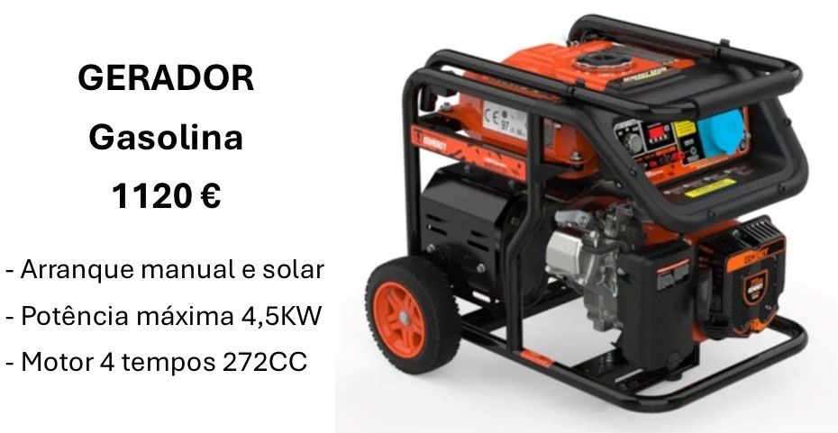 Gerador gasolina
