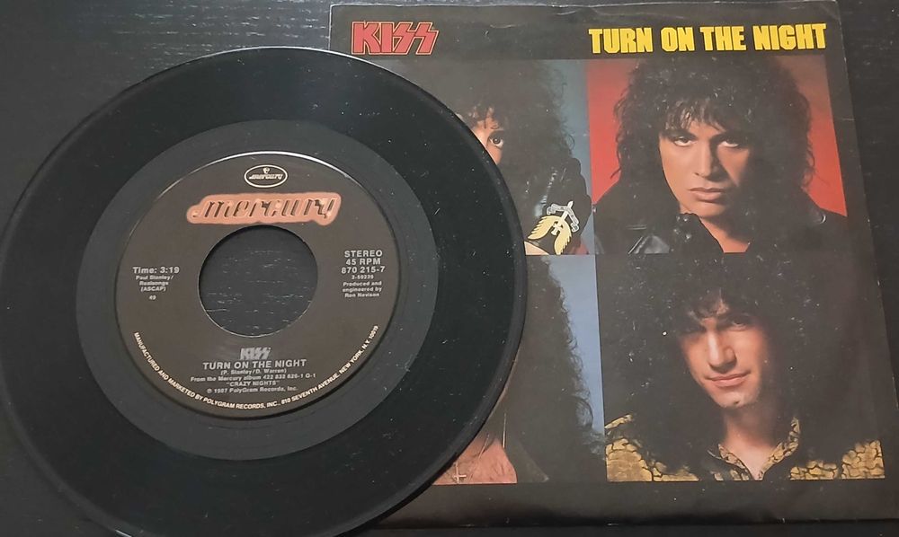 Kiss - Turn On The Night (Vinil 7")