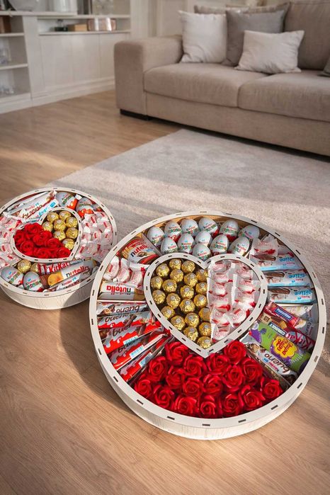 Подарочный набор с конфетками на подарок для жены, девушки, мамы