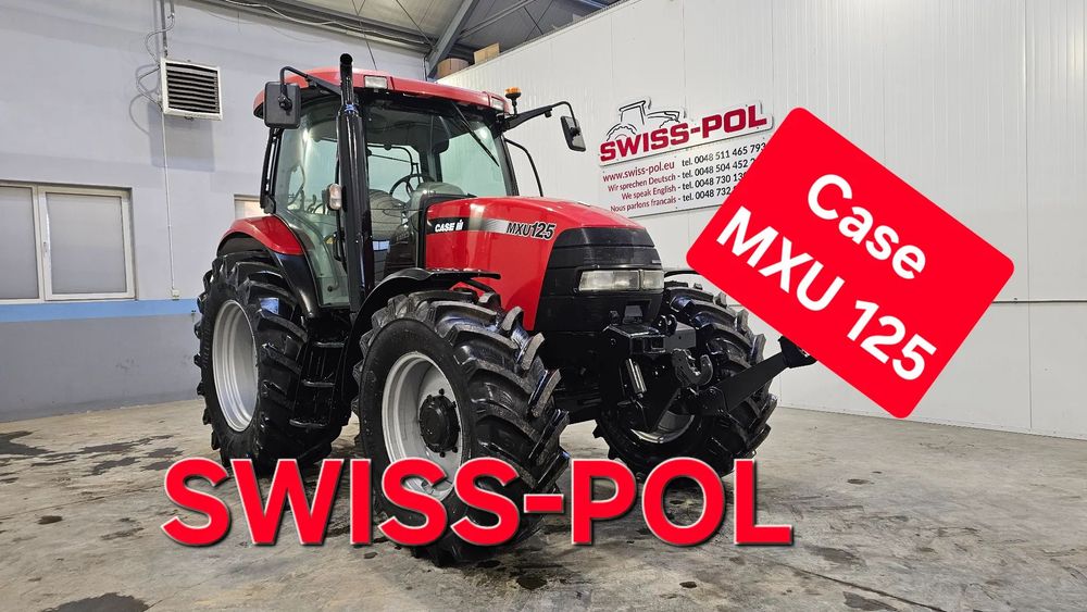 Case IH Mxu125 Klimatyzacja  Transport TS125  Ares 616 John 6320  TS115 TM MX135 125case T6040 T6070  Posiadamy transport Pronar Ursus Zetor Maxxum 125 MultiCon