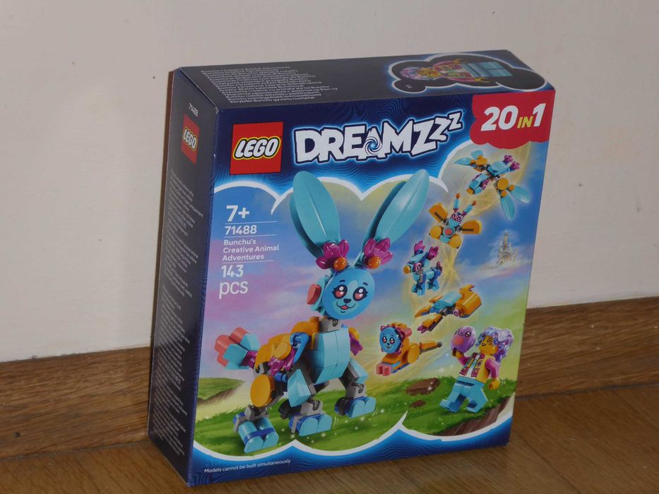 LEGO DREAMZzz 71488 - Kreatywne przygody Bunchu, 20w1, NOWY, Wroc