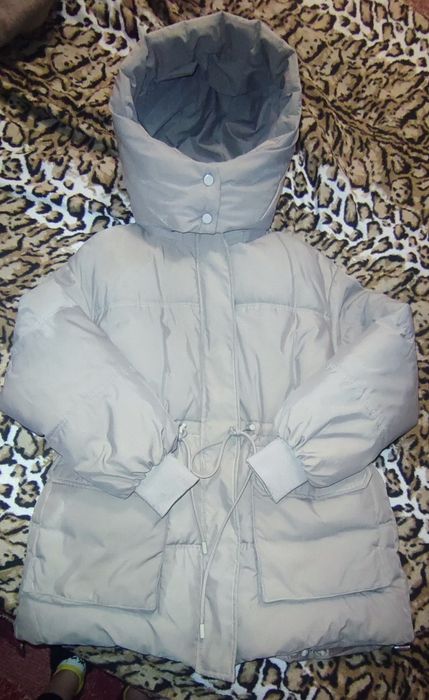 Зимова куртка оверсайз,пуфер