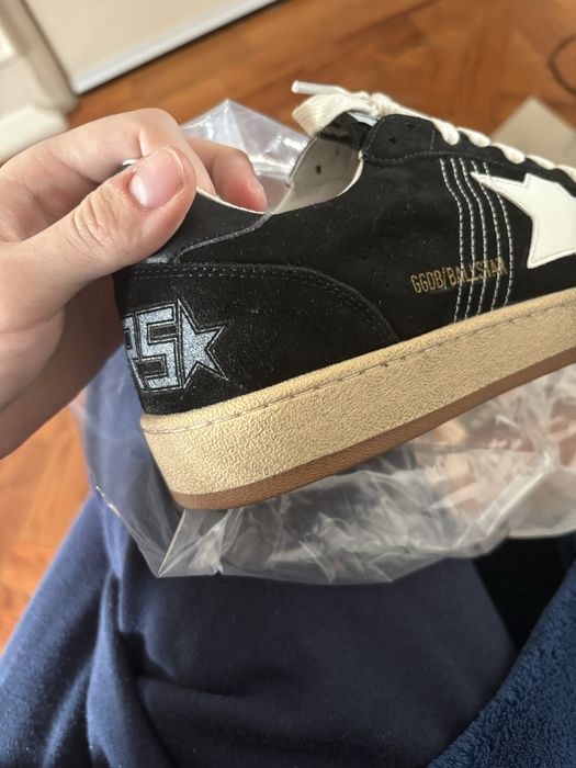 Golden Goose Black Suede Superstars 40