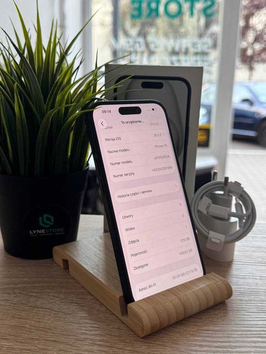 iPhone 15 128GB | Bateria 100% | Gwarancja | Sklep