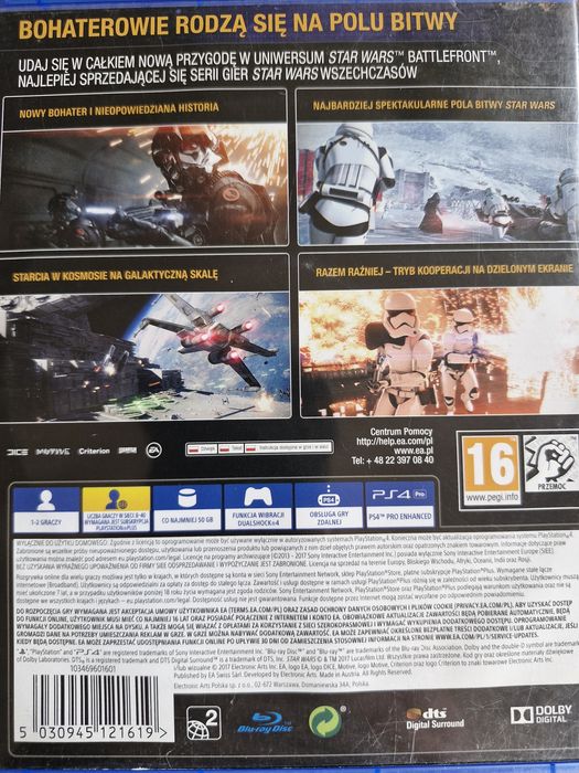 Star Wars Battlefront II gra na PS4