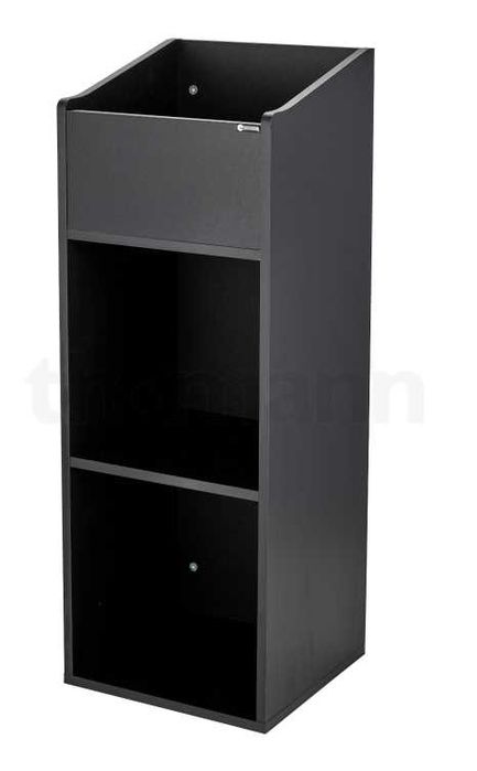 Regał na płyty winylowe Fun Generation Vinyl Rack Three Top Black Nowy