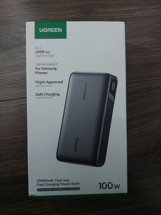 Продам Power Bank Ugreen 20000mAh 100w
