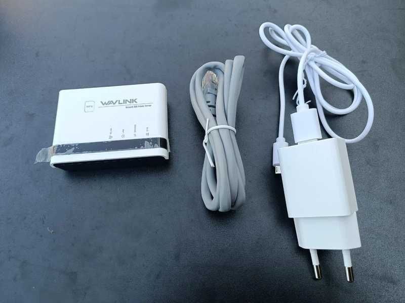 Bezprzewodowy serwer druku WiFi USB z 10/100Mbps LAN/Bridge 480Mbps