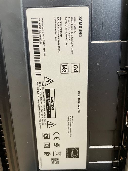 Монітор Samsung QM32C — Smart TV Дешево Акція!