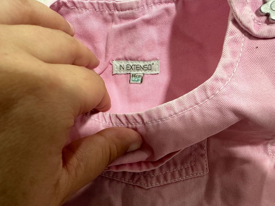 Saia / Vestido Rosa In Extenso (18-24M)