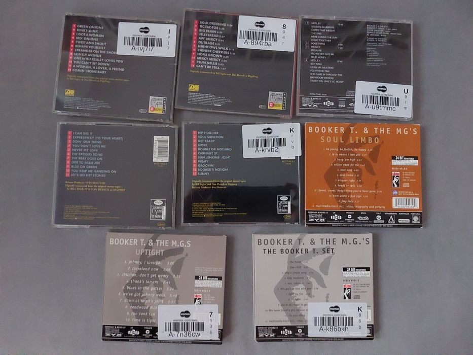 Booker T. & The MG's 8 cd
