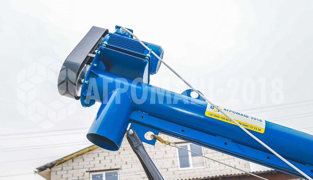 Шнековый погрузчик с подборщиком, забирай поки є. Шнек для зерна, сої