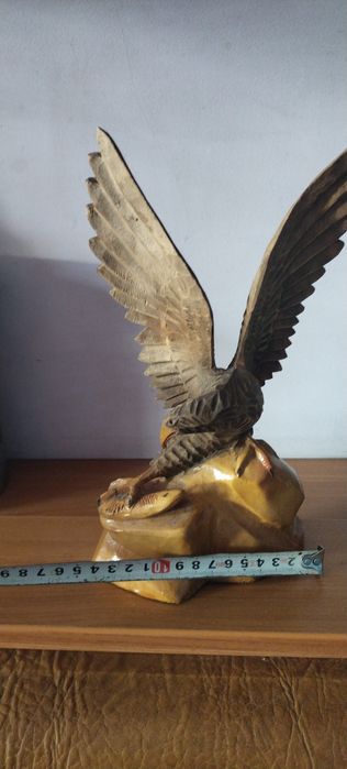 Орел статуетка дерево вінтаж