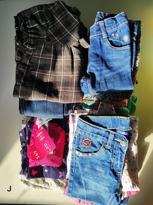 Lote roupa de menina 2 anos Verão