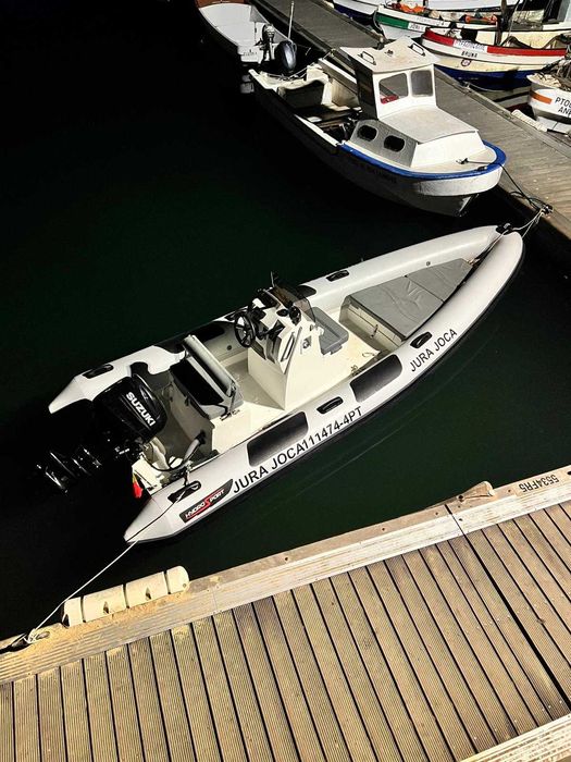 Semi-rígido Hydrosport RIB565 classe 4 + Suzuki 60 + atrelado matrícula própria, ano 2021