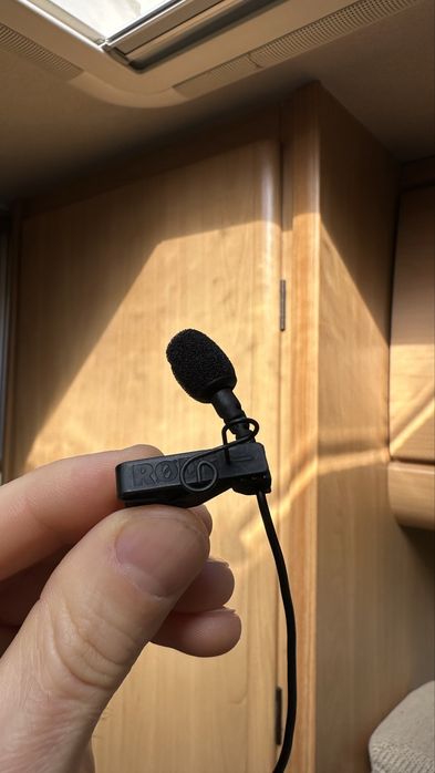 DJI MIC 1 TX + 1RX em bom estado com lavalier mic Rode