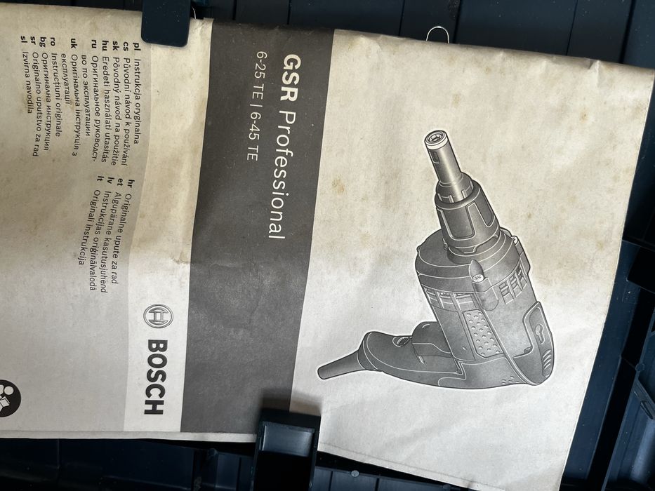 Wkrętarka do GK Bosch GSR 6-25 TE