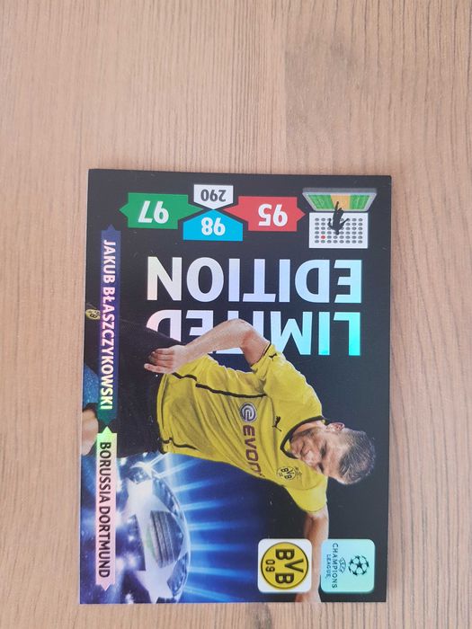 Jakub Błaszczykowski karta piłkarska Liga Mistrzów