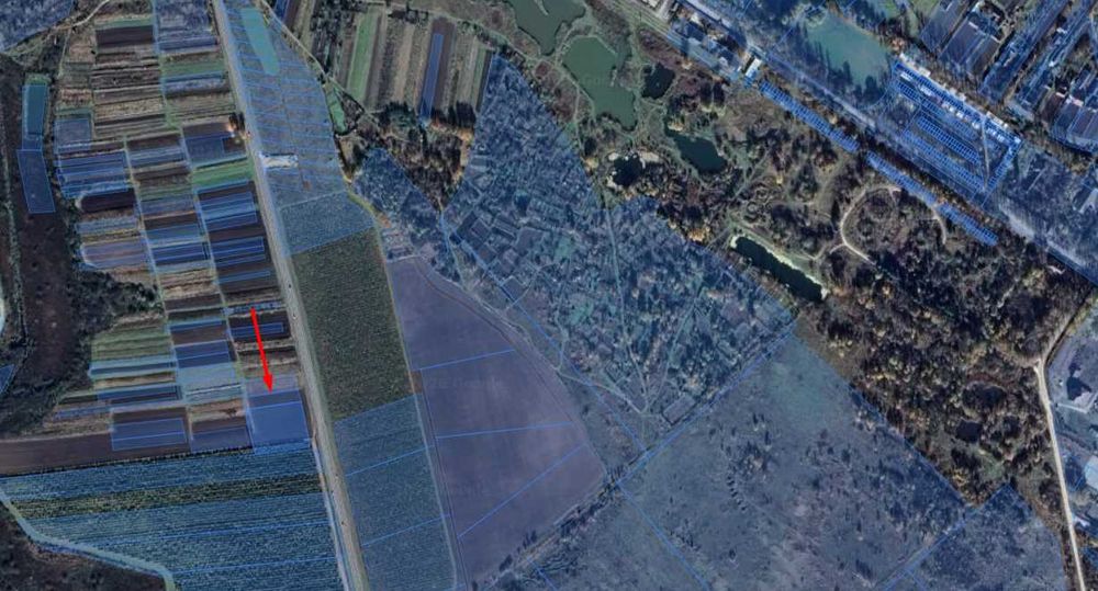 Продаж земельної ділянки - 50 сотих, біля траси, Городок-Черляни