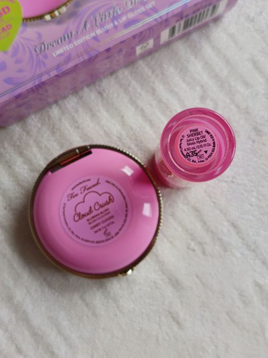 Too Faced Blush & Lip Gloss Set