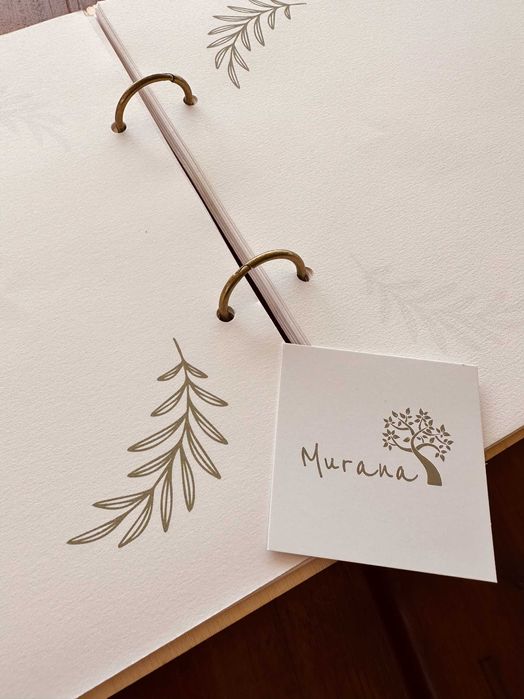 Livro de honra personalizado