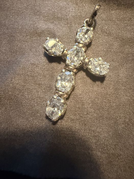 Crucifico em prata-peso 8,65gr