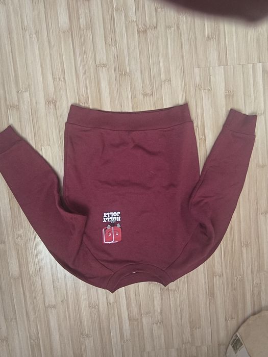 Bordowa bluza chłopięca r. 122