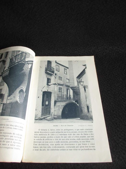Livro Lisboa Antiga Nogueira de Brito 1935