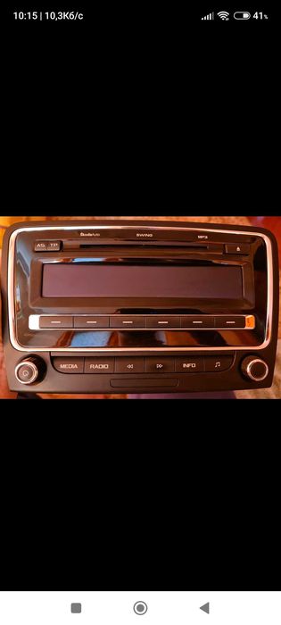 Swing Skoda auto radio MP3 AUX