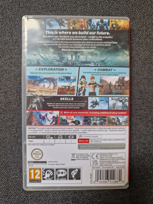 Xenoblade chronicles x Nintendo switch gra