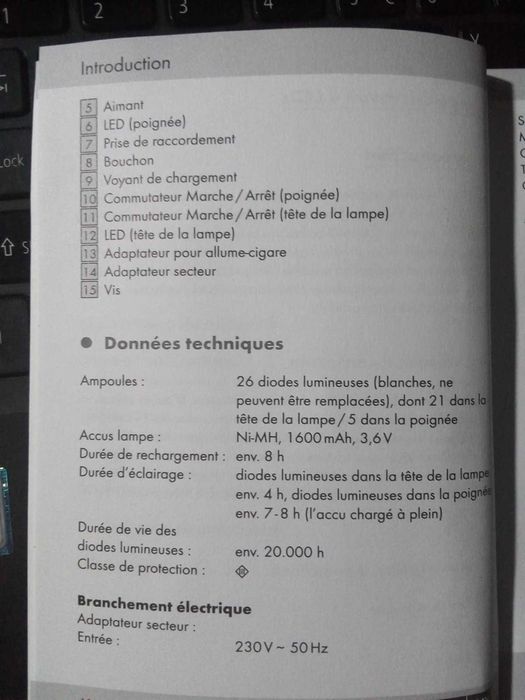 Lampa  LIVARNO Lux a LED